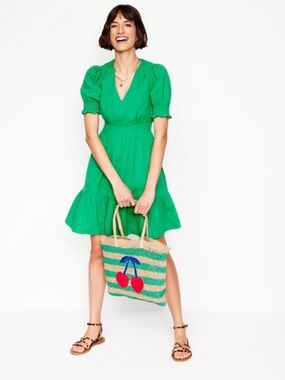 Boden Green Anna Dress